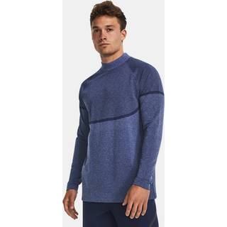 Langærmet T-shirt Under Armour UA CG Rush Seamless Mock Sweatshirt 1379283-410 Størrelse XL