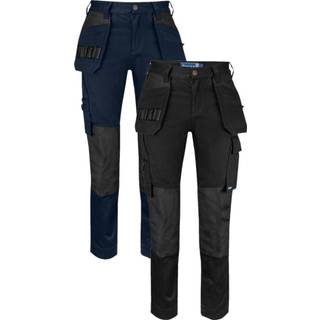 ProJob 645563 5563 buks i bomuld, damemodel / Arbejdsbukser Black C44