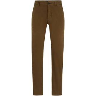 BOSS Orange Herren Chino grün Slim Fit