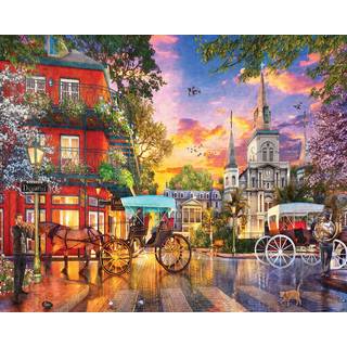 White Mountain - Solnedgång i New Orleans 1000 stycken pussel pussel New Orleans Puzzle Sunset Puzzle