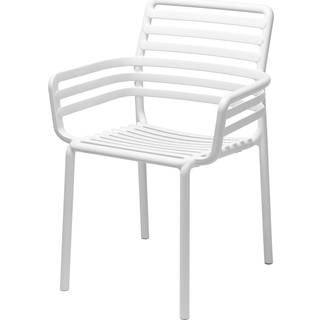 Nardi Doga havestol hvid/bianco med armlæn 40254.00.000