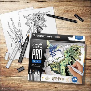 DIY Kit: Harry Potter Magiske Væsner Illustration