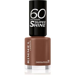 Rimmel 60 Seconds Super Shine Neglelak Skygge 140 Chocolate Eclipse 8 ml - 8 ml