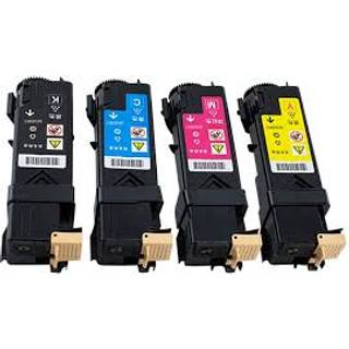 Xerox Phaser 6125 combo pack 4 stk - BK/C/M/Y 5000 sider - kompatibel lasertoner