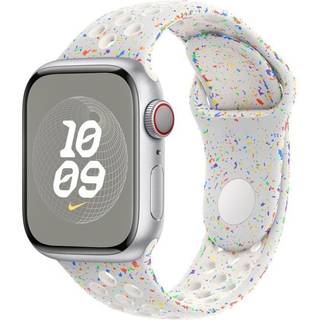 Apple Watch (38/40/SE/41/42mm) Lippa FLOUR Silikonerem - Hvid