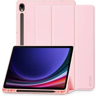 Samsung Galaxy Tab S10 FE / S9 FE Tech-Protect SC Tri-Fold Cover - Lyserød