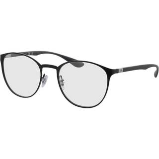 Ray - Ban Unisex RX6355 2503 Optiske stel Metal Sort Transparent Pantos Normal