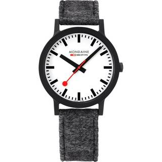 Mondaine Official Swiss Railways Essence Quartz White Dial Men's Watch MS1.41110.LH