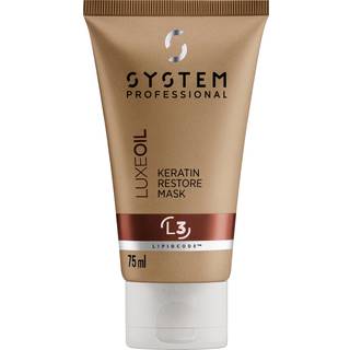 System Professional Lipid Code Fibra Luxe Oil Keratin Mask 75 ml (3.027,00 kr / 1 l) - 75 ml