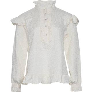 Noella Reno Ruby Ruffle Blouse Cream