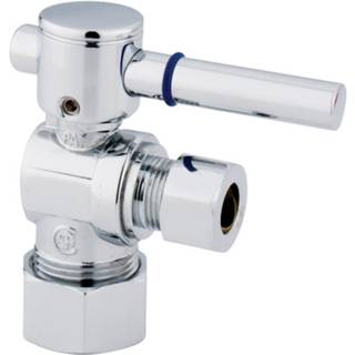 Vandhaner CC53301DL 5/8 """" O.D. Komprimering x 3/8 """" O.D. Kompressionsvinkelventil poleret krom