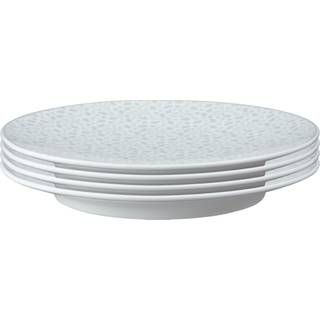 Porcelain Constance Set Of 4 Dinner Plates