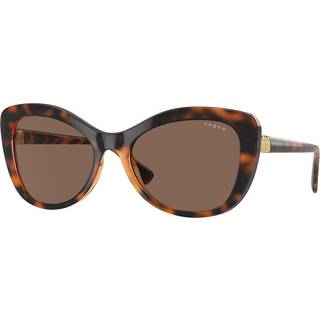 VOGUE EYEWEAR Kvinde VO5515SB W65673 Solbriller Nylon Brun Brun Sommerfugl Normal
