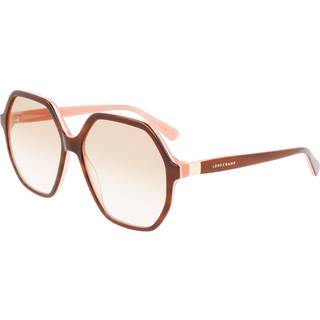 Longchamp LO707S 208 58 Solbriller Mænd Brun - Brown - 58mm
