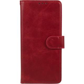 Samsung Galaxy M34 (5G) / F34 (5G) Læder Flip Cover m. Pung og Strop - Rød