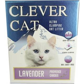 Clever Cat Kattegrus Lavendel 6 ltr