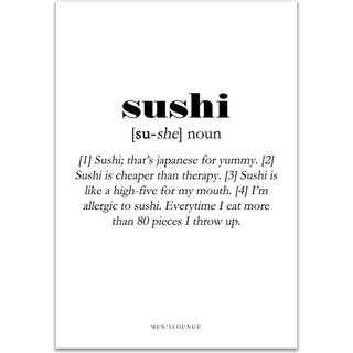 Sushi Definition 30x40
