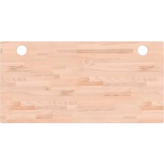 skrivebordsplade 100x50x2,5 cm massivt bøgetræ