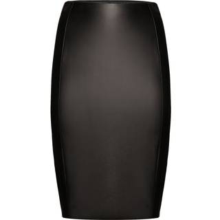 Wolford Jenna faux leather midi skirt - black - L