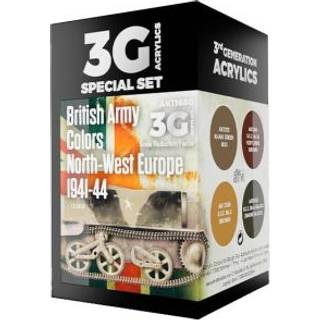 BRITISH ARMY COLORS EUROPE 1941-44