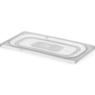 Låg til GN-beholdere i polypropylen, GN 1/1, Transparent, 530x325mm, stk.