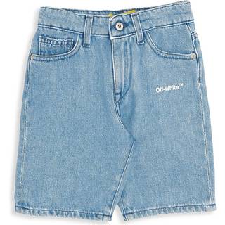 Off-White Kids Off Stamp one-shoulder bikini - black - Y 4