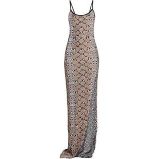 Balmain Snake-print maxi dress - multicoloured - M