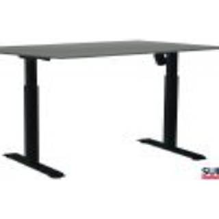 Sun-Flex Easydesk VI hæve-sænkebord 140x80cm grå med sort stel