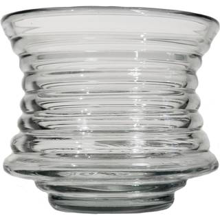 Hein Studio Kyoto Lysestage 9 Cm - Lysestager Glas Klar - 1523