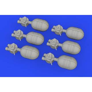 WWII USAAF oxygen cylinder A-4 PRINT