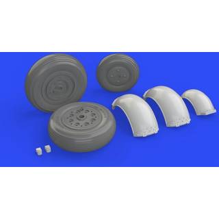 Meteor F.8 wheels for Airfix