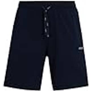 BOSS Black Herren Shorts blau Baumwolle & Mix unifarben