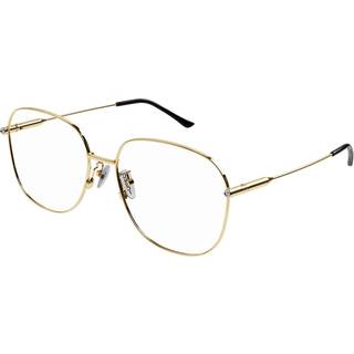 Gucci GG1417OA Asian Fit 001 59 Briller Kvinder Guld - Gold - 59mm