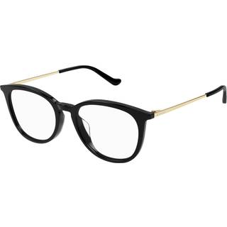 Gucci GG1468OA Asian Fit 001 52 Briller Kvinder Black - Black - 52mm