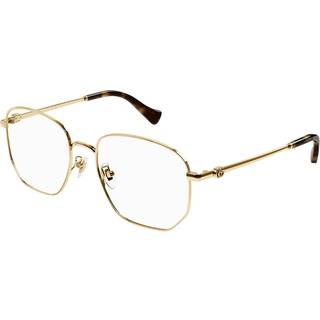 Gucci GG1420OK Asian Fit 001 54 Briller Kvinder Guld - Gold - 54mm