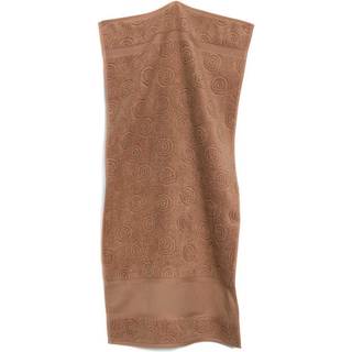Handtuch Kreise schoko 50x100cm - Schoko