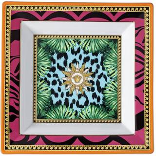 Versace - Jungle Animalier, Tallerken 22 cm - Serveringsfade - Flerfarvet