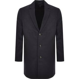 Tommy Hilfiger Pattern Wool Jacket Navy