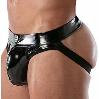 TOF Paris Vinyl Jock Strap - Black