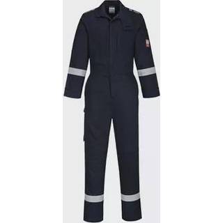 Bizflame Plus letvægts kedeldragt - Marine (Størrelse: XL)