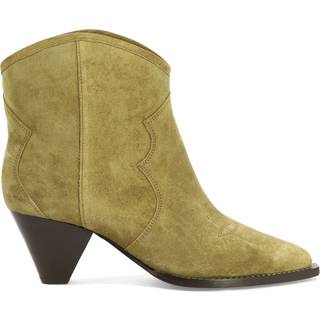 Botas Bajas De Piel De Ante De Becerro Darizo - Mujer - Taupe - Talla 40 - Isabel Marant