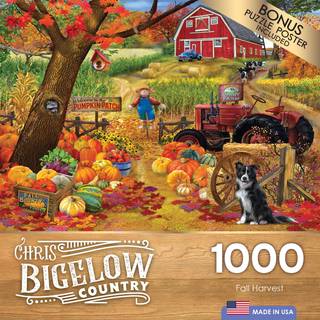 Roseart - Chris Bigelow - Fall Harvest - 1000 Piece Jigsaw Puzzle for voksne