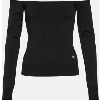 Dolce&Gabbana Off-shoulder top - black - XXXS