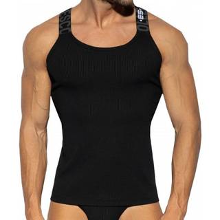 ES Collection Recycled Rib Tank Top - Black