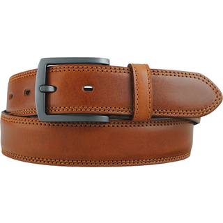 Bosswik skindbælte 3,5 cm m/ elastik (COGNAC, 95 CM)