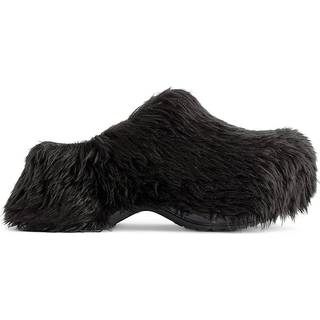 Balenciaga - Crocs™ Faux Fur EVA Clogs - Men - Black - EU 41