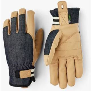 Hestra Job Duratan Flex Arbejdshandske Denim, syntetisk ruskind 11