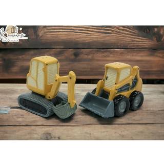 Kosmos gåvor 20771 porslin konstruktion grävmaskin bulldozer traktorgrävare salt och peppar skakare