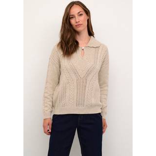 Cream CRSerapia Pullover - Hvid - Str XS - Damer