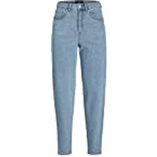 JJXX Dame Lisbon Høj Talje Mom Jeans Lyseblå Denim